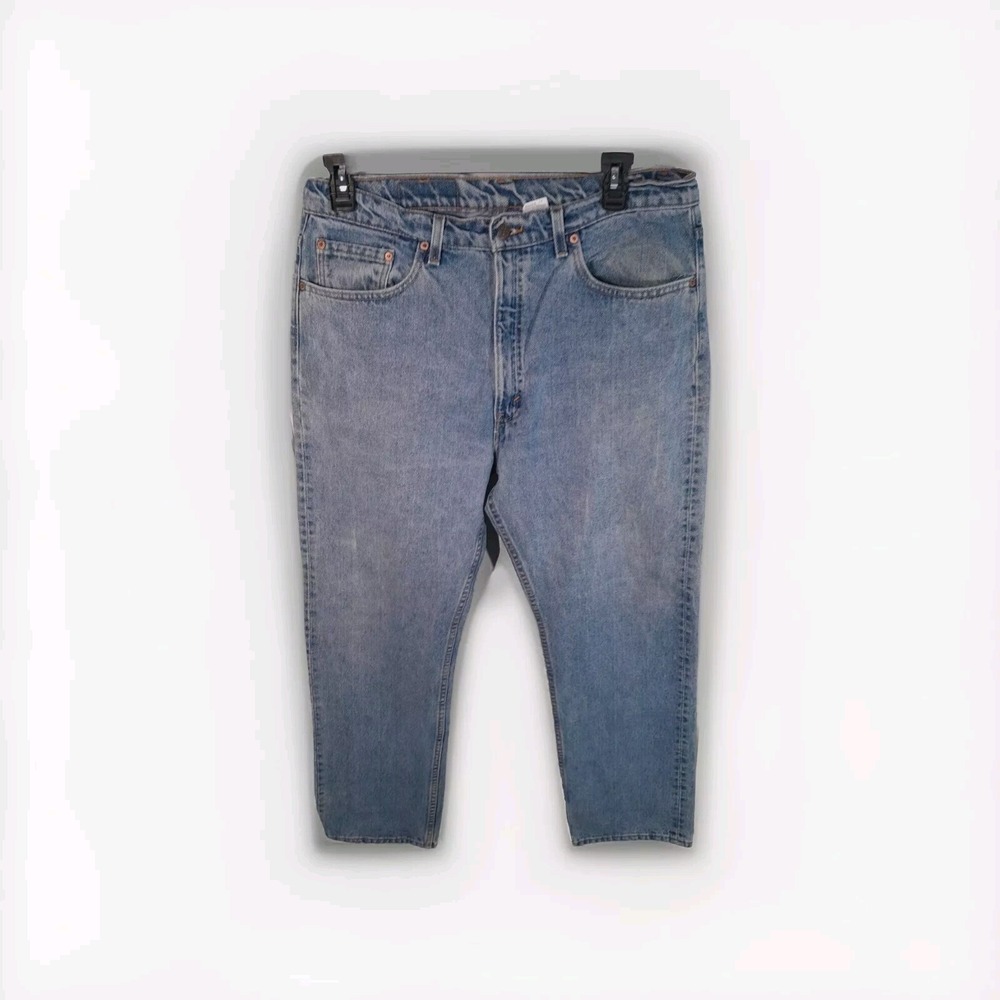 Vintage Levi's Jeans Mens 38x30 505 Straight Leg Regular Blue Denim Pants‎ USA